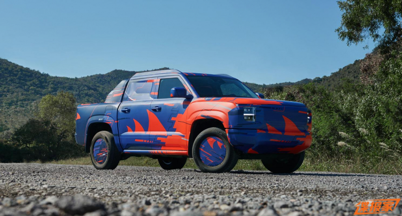 Он больше и быстрее Toyota Hilux: опубликованы первые фото нового пикапа BYD для мирового рынка