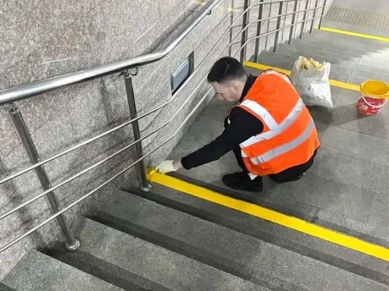 За две недели в Казанском метро промыли более 8,2 км тоннелей