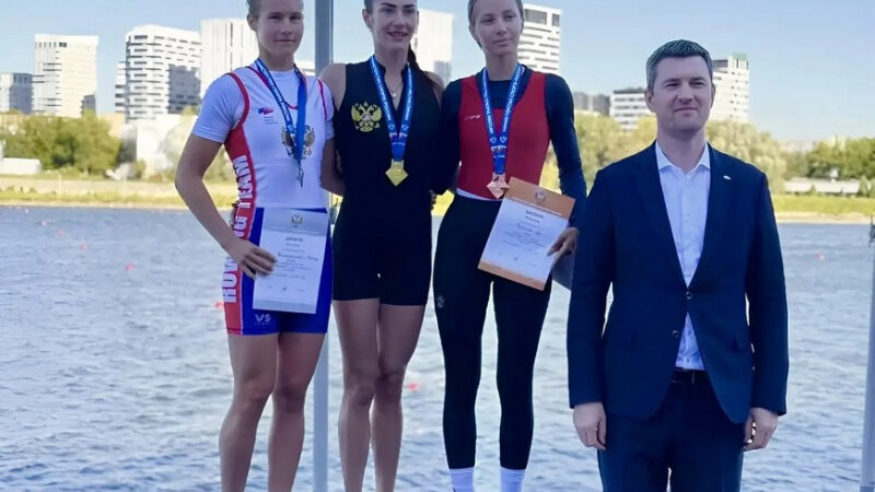 Казанские гребцы завоевали три медали на чемпионате России по академической гребле