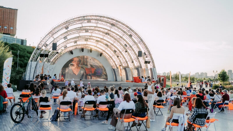 В парке «Елмай» пройдет семейный кинопоказ мультфильма «Кунг-фу панда»