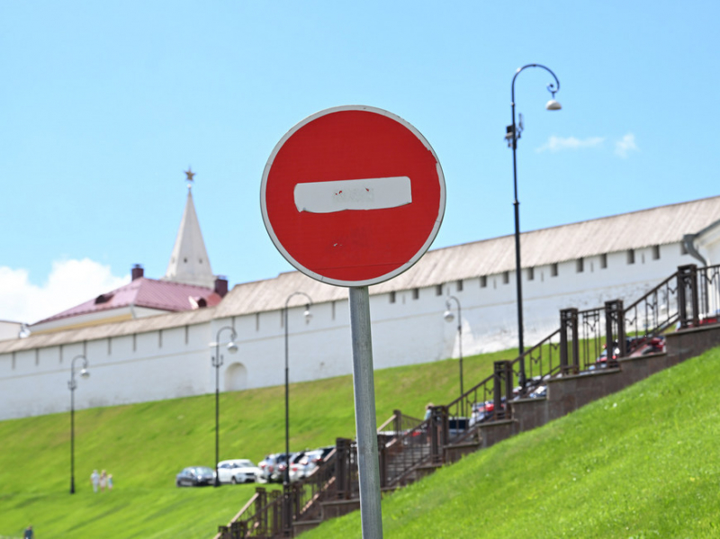 В Казани при необходимости ограничат движение транспорта в центре города