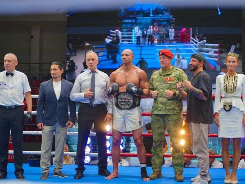 Казанец Илья Соколов завоевал пояс чемпиона БРИКС по кикбоксингу