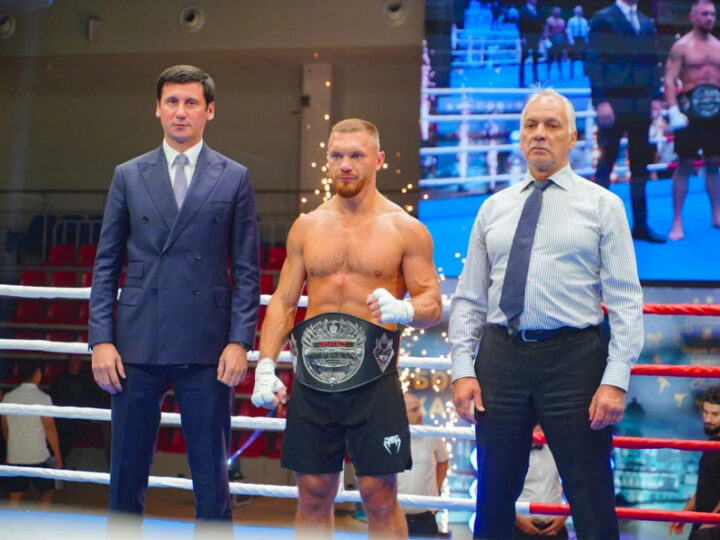 Казанец Илья Соколов завоевал пояс чемпиона БРИКС по кикбоксингу