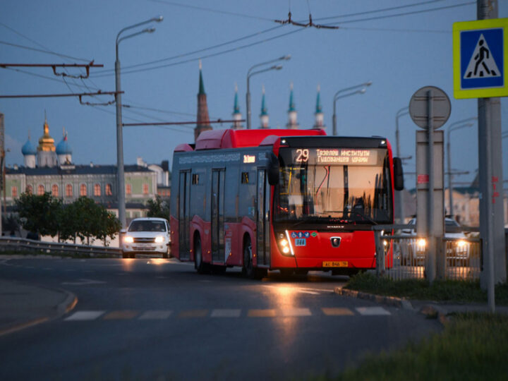 В День города и республики в Казани продлят работу общественного транспорта до 23:30